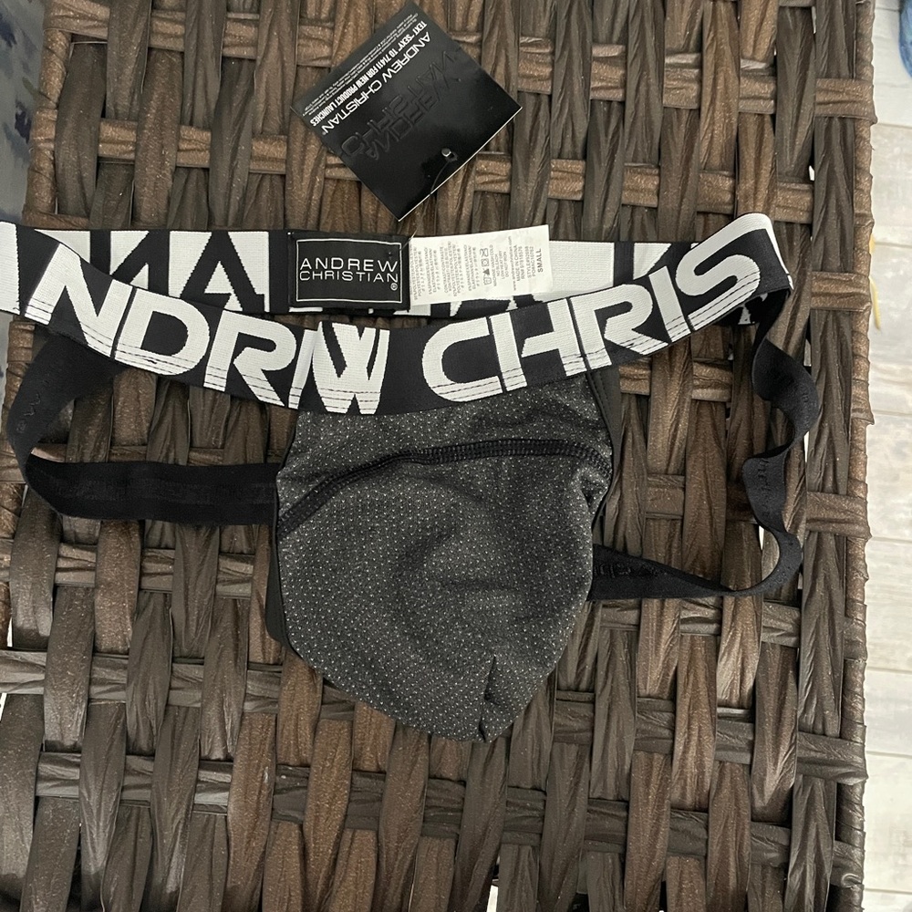 Andrew Christian Black Jockstrap
